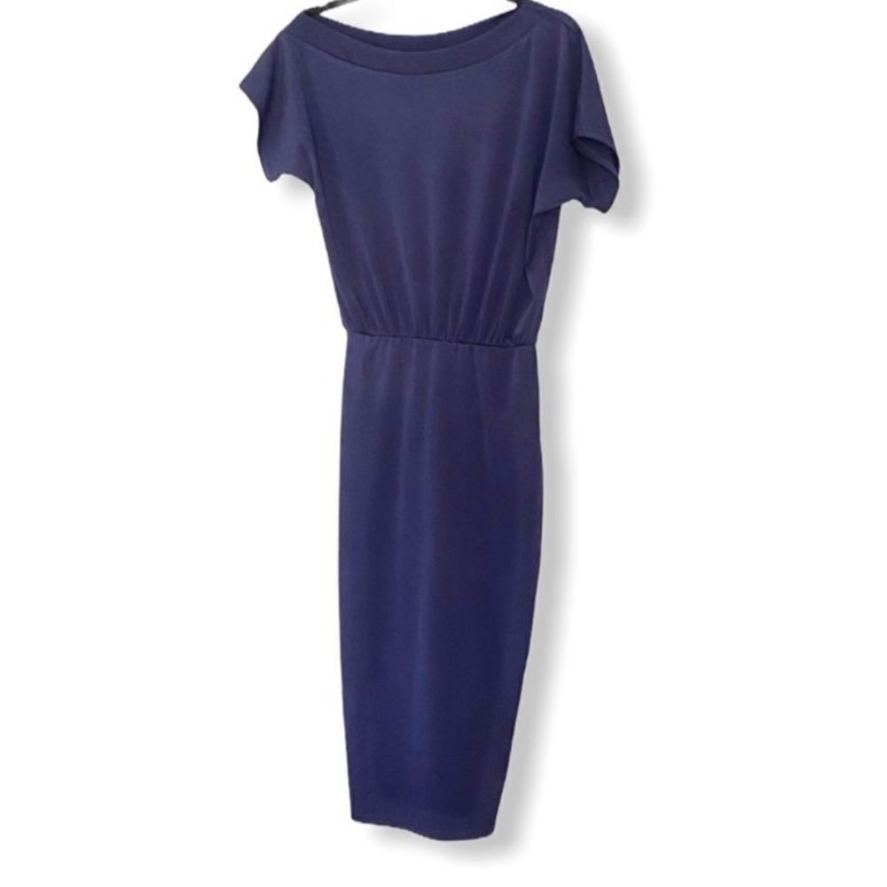 Grace Karin‎ Asymmetrical Navy Dress